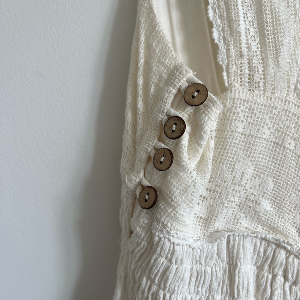 Free People Ivory Mini Dress - Picture 9 of 9
